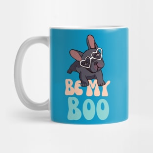 Retro Valentine Frenchie Mug